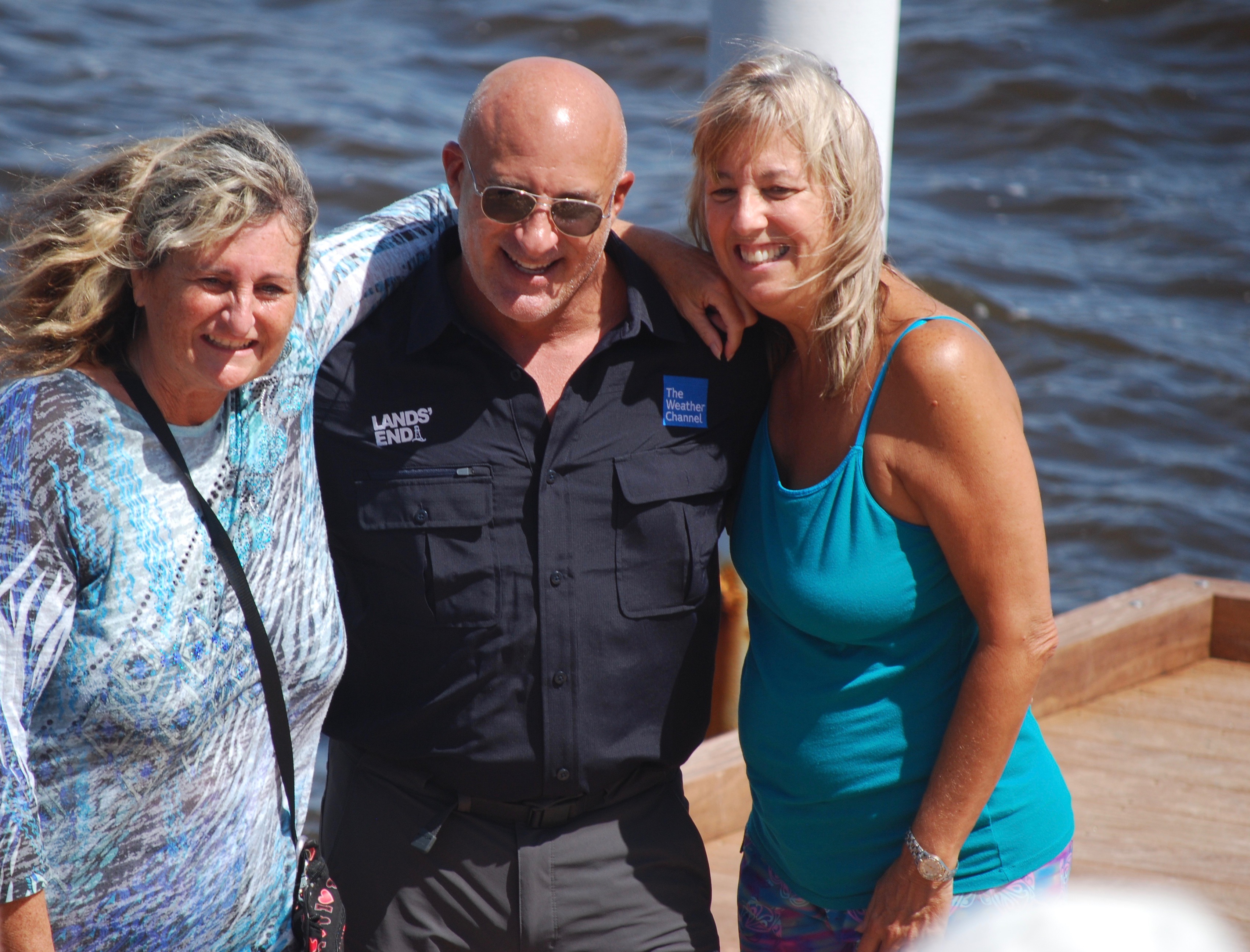 Weather Channel'S Jim Cantore Broadcasts From Stuart Florida ...