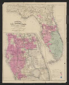 Disston 4,000,000 acres from the state of Florida in 1881, which included much of the land within the savannas. ( Public map, 1881.)