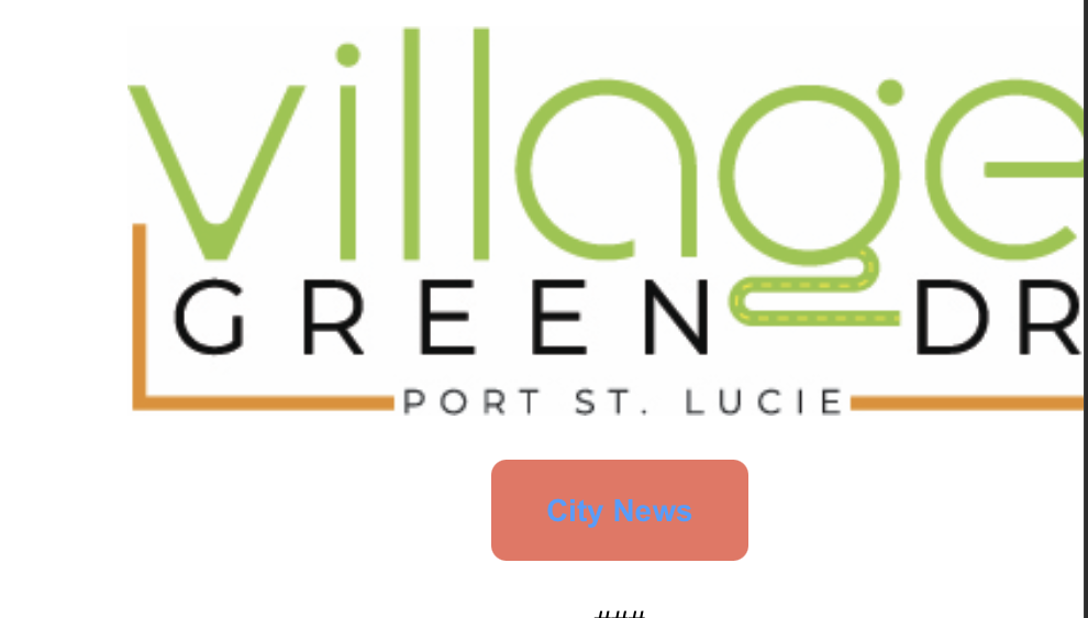 Public input sought for Village Green Drive corridor revitalization