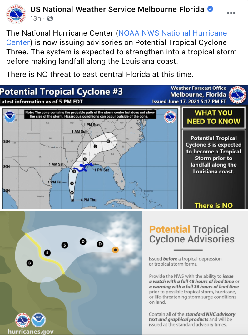 Potential Tropical Cyclone Three