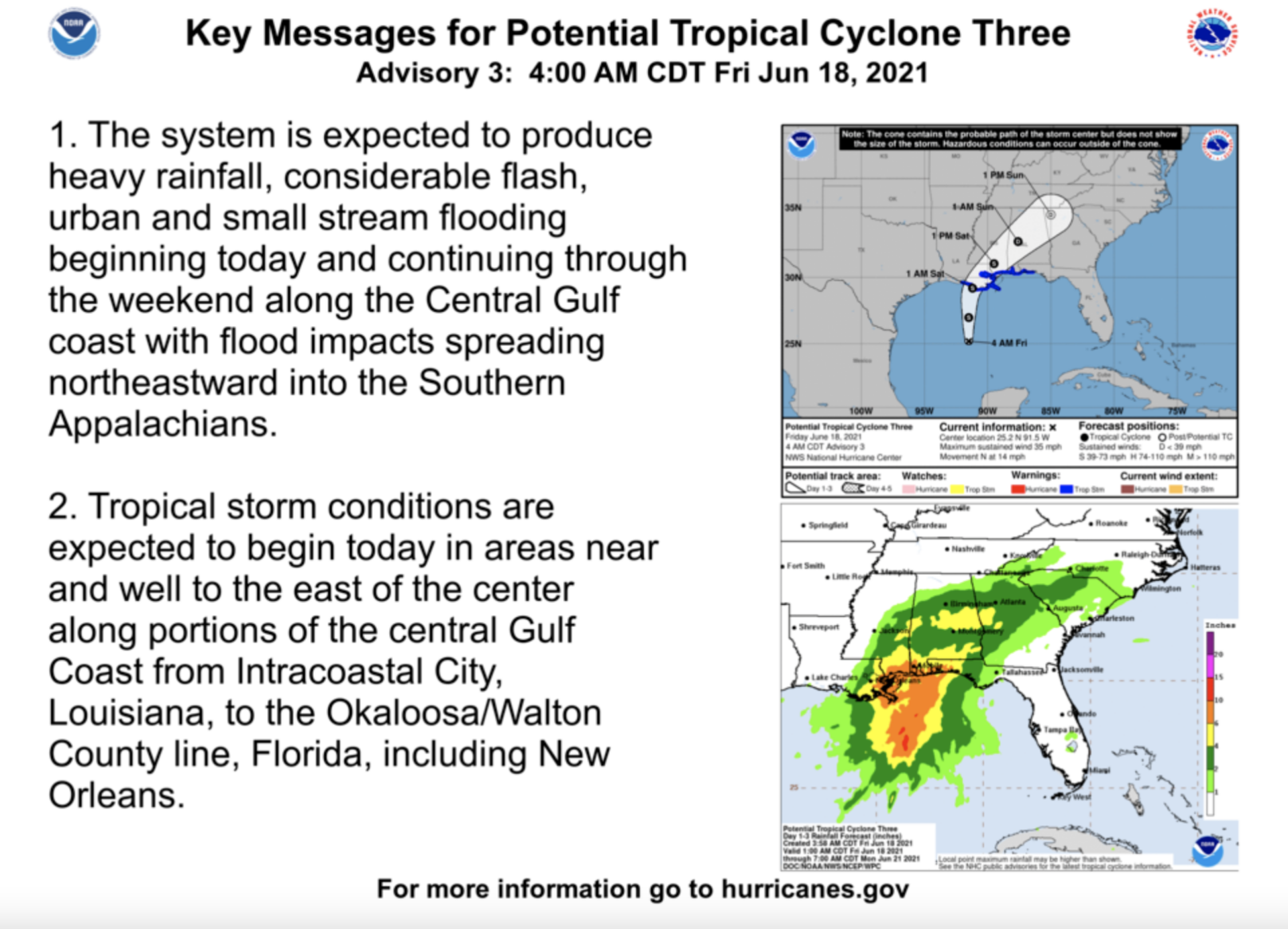 Potential Tropical Cyclone Three